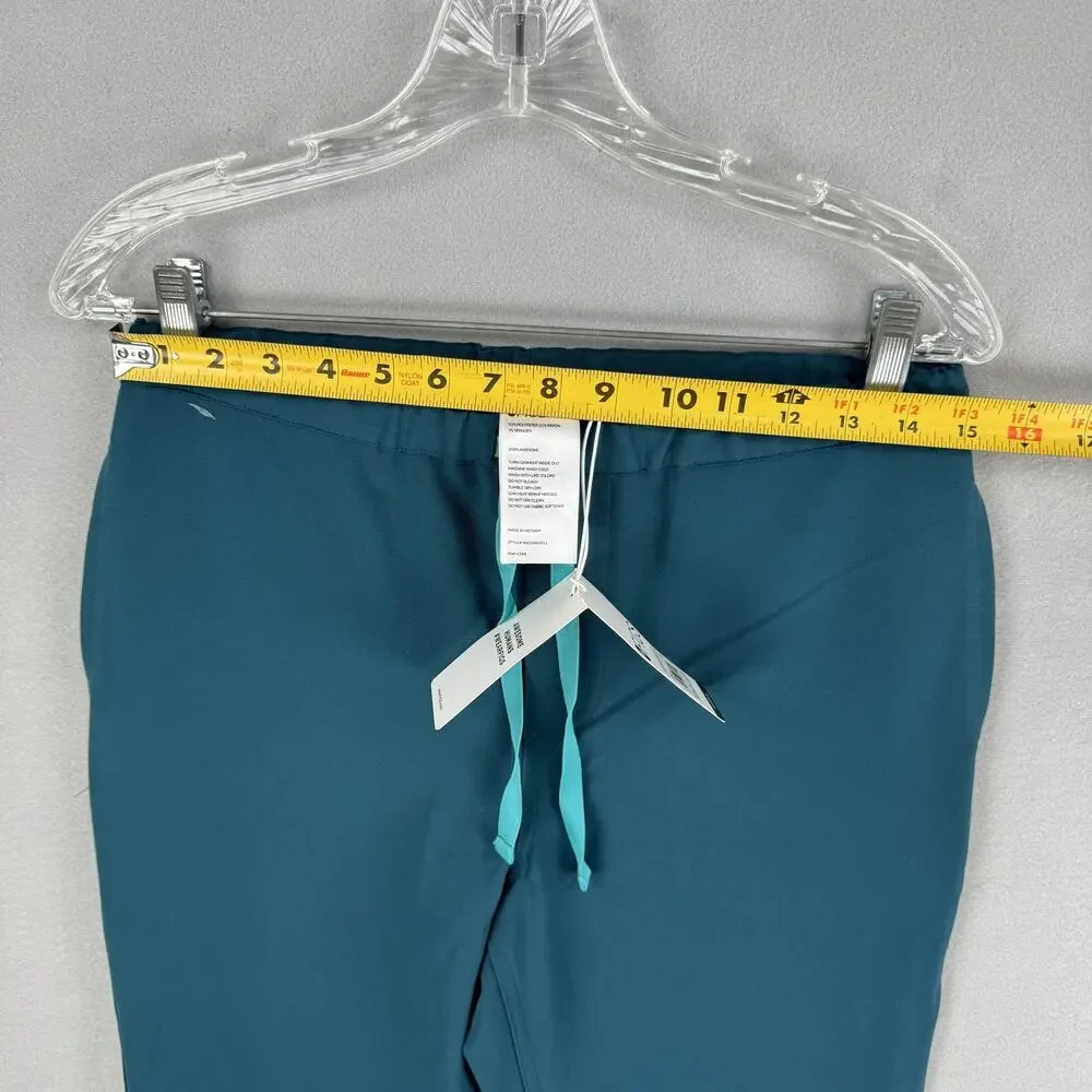 FIGS Pants Mens XS Blue Pisco Slim Technical Scrub Pants Drawstring Waist NWT